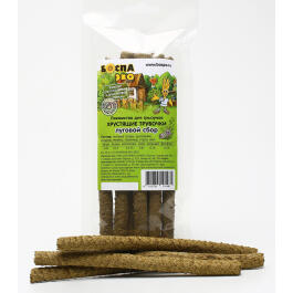 Лакомство БОСПА ЭКО Лакомство для грызунов хрустящие трубочки луговой сбор