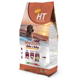 3кг Корм Cennamo HTD Adult MEDIUM CHICKEN/TURKEY для взрослых собак средних пород с Курицей и Индейкой