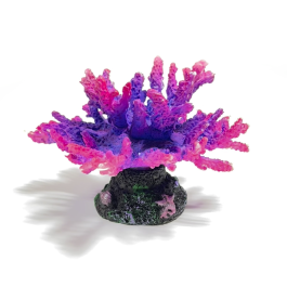 Декорация для аквариума "Коралл фиолетовый"