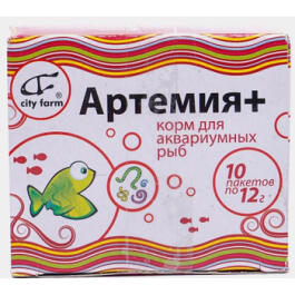 120гр Корм для мальков City Farm Артемия+