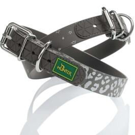 Ошейник HUNTER Collar Convenience Refl 50/M, Серый/Лев