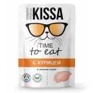 75гр Корм "Kissa" для  кошек ТМ "Kissa" с Индейкой в соусе (пауч)
