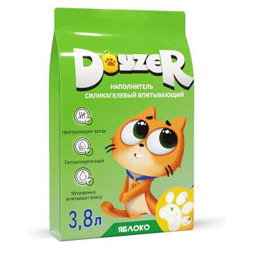 Наполнитель силикагелевый DOYZER, Яблоко, 3,8л