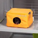 Домик CHILL CHOLL Chill Choll подвесной оранжевый для хомяков и крыс, 12*17см