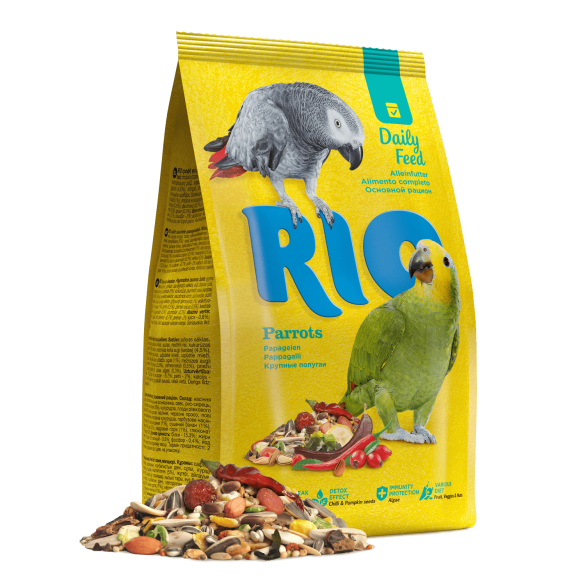 500гр Корм RIO Parrots для крупных попугаев