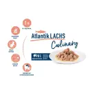 85гр Корм влажный HAPPY CAT Culinary Meat in Sauce AtlantikLachs для кошек с Лососем