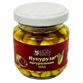 Насадка Lion Baits кукуруза натуральная Мед, 125мл