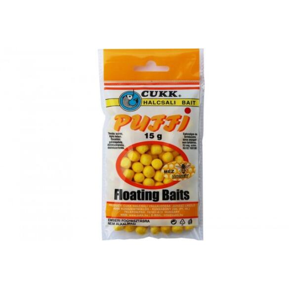 Плавающая насадка CUKK Puffi Small 6-10мм 15г Мед цв. Желтый