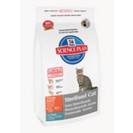 Корм в развес HILL'S Adult Young Adult Sterilised Cat Tuna для стерилизованных кошек с тунцом, 1кг