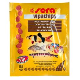 15гр Корм SERA Vipachips Чипсы для придонных рыб