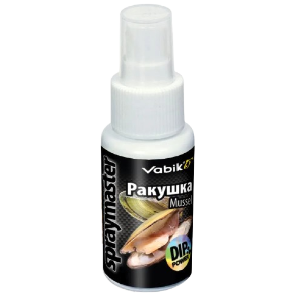 Аттрактант рыболовный Vabik SPRAYMASTER Ракушка 50г