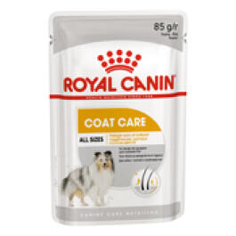 85гр Влажный корм ROYAL CANIN Coat Care для взрослых собак с тусклой и сухой шерстью, паштет (пауч)