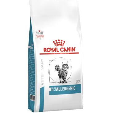 2кг Корм ROYAL CANIN Anallergenic Feline диета для взрослых кошек при пищевой аллергии или непереносимости корма