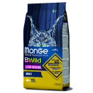 Корм в развес Monge Cat Bwild Low Grain Adult HARE низкозерновой для взрослых кошек с мясом Зайца, 1кг