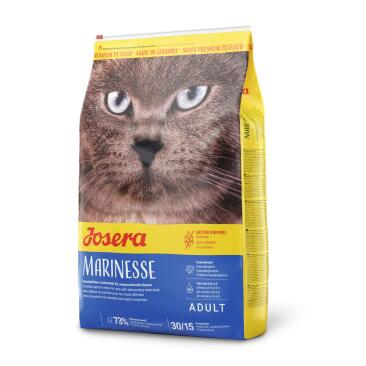 Корм в развес Josera Marinesse (30/15) для кошек страдающих пищевой непереносимостью с Лососем, рисом и картофелем 1кг