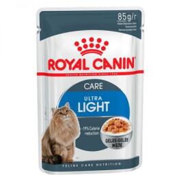 85гр Влажный корм ROYAL CANIN Light Weight Care in Jelly для взрослых кошек, склонных к полноте, в желе (пауч)