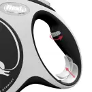 Рулетка FLEXI New Comfort L 60кг 5м шлея, черный