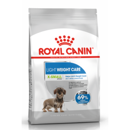 1,5кг Корм ROYAL CANIN X-Small Light Weight для взрослых собак миниатюрных пород, склонных к полноте