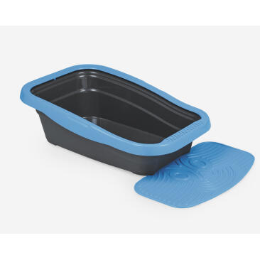 Туалет для кошек Nella KIT c ковриком 58x37,5x18см