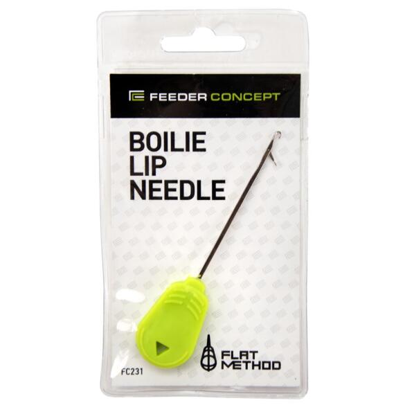 Игла насадочная FC FLAT Method BOILIE LIP NEEDLE с замком