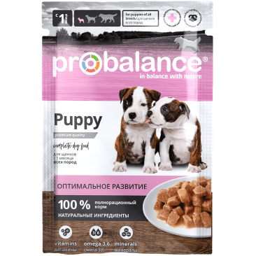 85гр Корм ProBalance Immuno для щенков