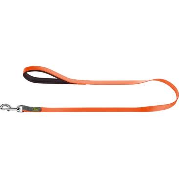 Поводок HUNTER Leash Convenience 20/120мм, Неоновый оранжевый