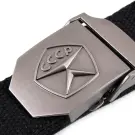 Ремень "СЛЕДОПЫТ" Знак Качества, 1400х36 мм, текстиль, черный