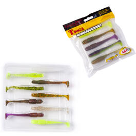 Резина Lucky John Tioga 3,4'' MIX1 6шт