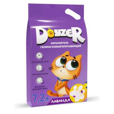 Наполнитель силикагелевый DOYZER, Лаванда, 7,2л