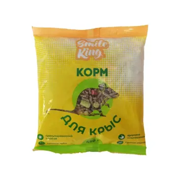 450гр Корм Smile King для Крыс