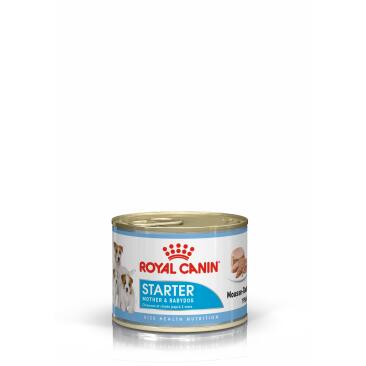 195гр Консервы ROYAL CANIN Starter Mother & Babydog Мусс для беременных и кормящих собак, и щенков до 2-х месяцев