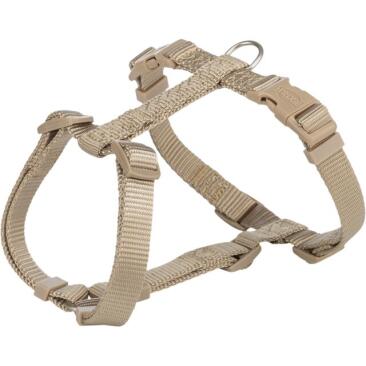 Шлея "TRIXIE" для собак "Premium H-harness",XS-S 30-44см/10mm песочный