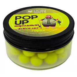 Бойлы плавающие Lion Baits Pop-Up 8, 10, 12мм, Народный (горох)