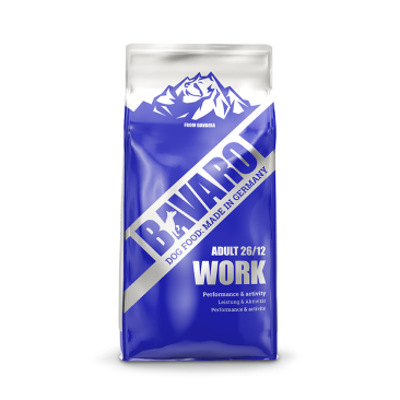 18кг Корм Josera Bavaro Work (Adult 26/12) для взрослых собак всех пород с регулярными физическими нагрузками