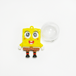 Декорация для аквариума "Губка Боб" на поплавке, 5см