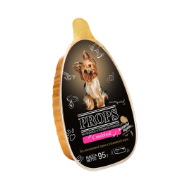 95гр Корм PROPS консервированный  для собак с индейкой