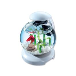 Аквариум TETRA Cascade Globe с водопадом и подсветкой 6,8л Белый