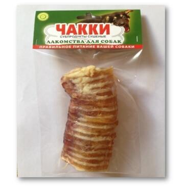 Лакомство Чакки Трахея говяжья для собак