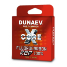 Леска Dunaev Fluorocarbon RED 0.128мм 100м