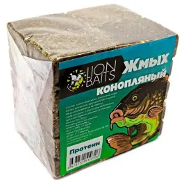 Жмых конопляный Lion Baits макуха "Протеин", 20шт