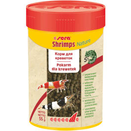 100мл Корм SERA Shrimps Natural Гранулы для креветок