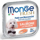 100гр Влажный корм Monge Dog FRESH Salmon для собак, паштет из Лосося