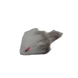 Игрушка Papa&Mama Pet для кошек "Мышка" 6,5*13см (мех)