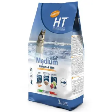 3кг Корм Cennamo HTD Adult MEDIUM FISH для взрослых собак средних пород с Рыбой