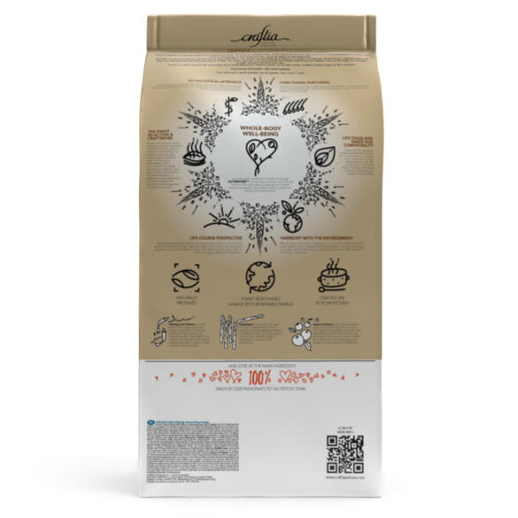 640гр Корм Craftia Natura Puppy Medium&Large для щенков средних и крупных пород из Лосося и сельди