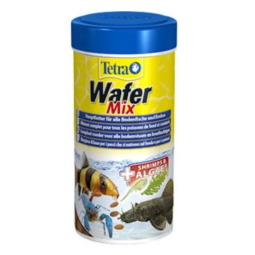 100мл Корм TETRA Wafer Mix Чипсы для травоядных хищных и донных рыб