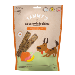 18гр Лакомство Bosch Sammy's Gourmet strips стрипсы с уткой и курицей для собак