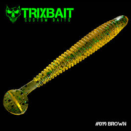 Резина Trix Swing Shad 4 #019 brown