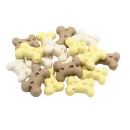 Печенье «Косточки Mix» для дрессуры собак (ваниль, шоколад, овощи), размер S, 1кг