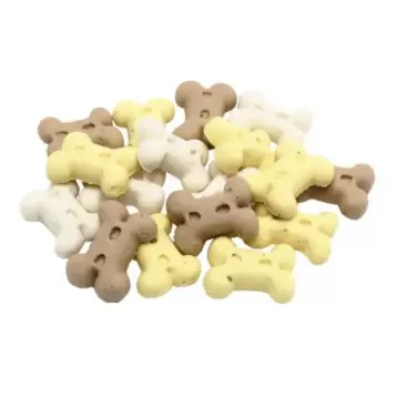 Печенье «Косточки Mix» для дрессуры собак (ваниль, шоколад, овощи), размер S, 1кг